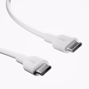 Puro Daily Prolite 45W USB-C USB-A Power Delivery laturi USB-C kaapelilla - Valkoinen
