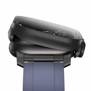 AmazingThing Radix Glass Näytönsuoja suojakuorella Apple Watch Ultra 3 49mm:lle - musta
