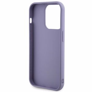 Guess Sequin Script Metal Suojakuori iPhone 15 Pro Max:lle - violetti