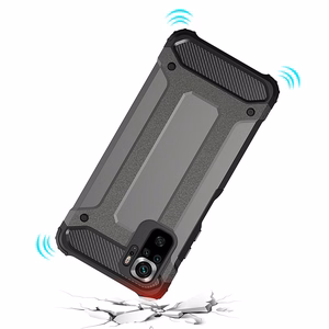 Hybrid Armor kestävä suojakuori Xiaomi Redmi Note 11T 5G / Redmi Note 11S 5G / Poco M4 Pro 5G sininen