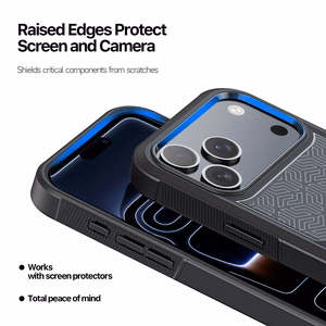 Dux Ducis Shld Suojakuori Apple iPhone 17 Pro musta - Umbra Pattern