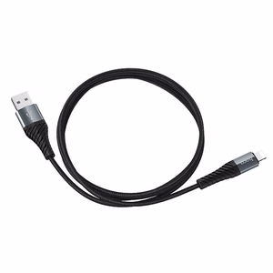 Hoco USB-A - Lightning -kaapeli 2,4A 1 m X38 - musta