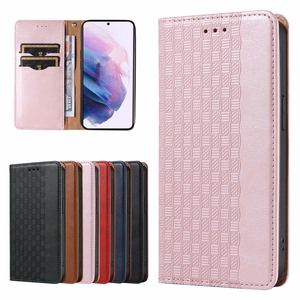 Magneetti hihna Kotelo Kotelo Samsung Galaxy S22 + (S22 Plus) pussi lompakko + Mini Lanyard riipus vaaleanpunainen