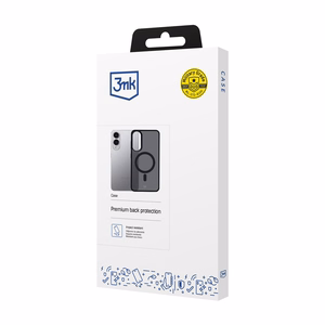 3mk Smoke MagCase Samsung Galaxy S25 Edge - Musta