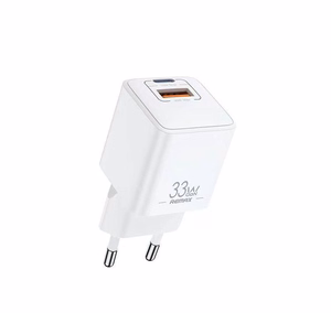 REMAX Seinälaturi BATT SERIES PD QC 33W RP-U26 1xUSB + 1xUSB-C Valkoinen