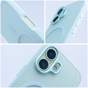 Case for iPhone 16 Flexline Mag Cover compatible with MagSafe green