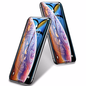 Karkaistu lasi 5D Cold Carving Apple iPhone XR 11 musta