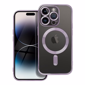 Suojakuori iPhone 14 PRO:lle Electro Mag Cover yhteensopiva MagSafe-version kanssa violetti