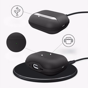 Tech-Protect NaturalFit Suojakuori AirPods Pro 3 -lle - musta