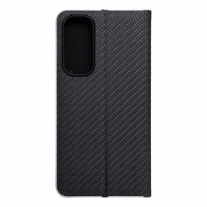 Läppäsuojakuori Samsung A55 5G:lle Luna Book Carbon musta
