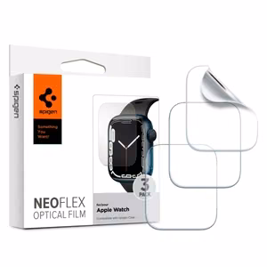 Spigen suojakalvo Neo Flex 3-Pack Apple Watch 4 / 5 / 6 / 7 / 8 / SE:lle (40 / 41 MM)
