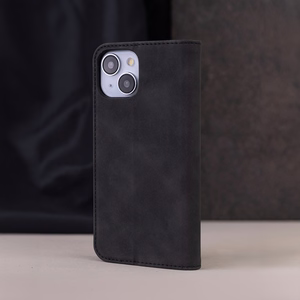 Smart Suede Suojakuori iPhone 17 Pro 6,3:lle musta
