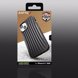 Raptic X-Doria Clutch Case iPhone 14 takakuori musta