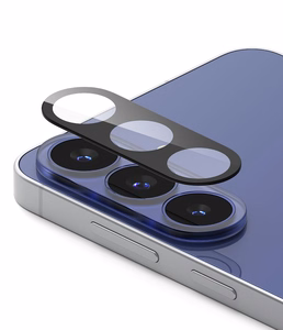 Ringke Camera Full Cover -karkaistut kameran suojalasit laitteelle Samsung Galaxy S26 FE, 2 kpl – mustat
