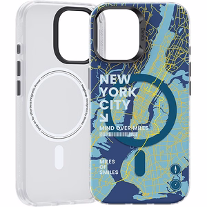 Benks Magnetic City New York Case for Iphone 16 Plus