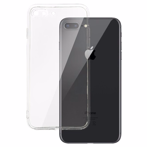 Taka-kuori 2 mm Perfect iPhone 7 Plus / 8 Plus (5,5") läpinäkyvä