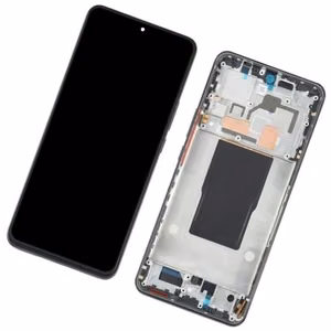 LCD screen Xiaomi 12T/12T Pro with touch screen with frame Black ORG