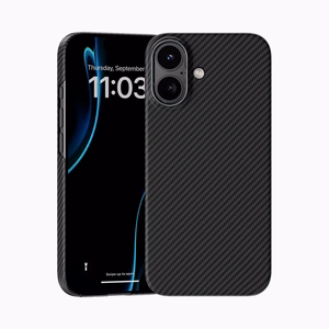 Benks Magneettinen Armor Air Kevlar Suojakuori Metal Frame 600D (0067) iPhone 17:lle musta
