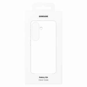 QS942CT Clear Case Samsung Galaxy S26, läpinäkyvä
