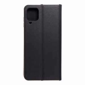 Flip case for Samsung A12 / M12 Luna Book Gold black