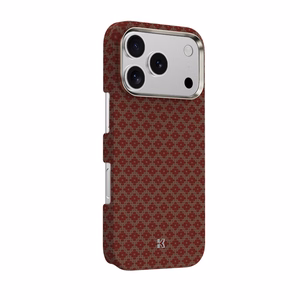 Benks Magnetic Armor Air Armor Grid Kevlar suojakuori Metal Frame 600D (0069) iPhone 17 Pro:lle oranssi