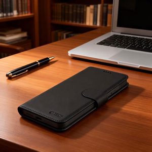 Tech-Protect Wallet MagSafe -suojakuori Samsung Galaxy S26:lle - matta musta