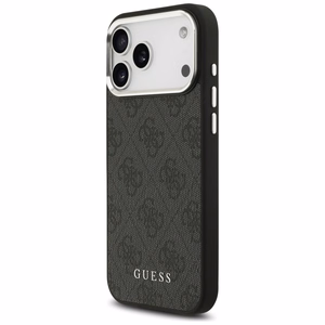 Guess 4G Classic Logo MagSafe Suojakuori iPhone 17 Pro Max:lle - Musta