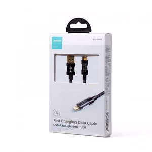 USB kaapeli Joyroom S-UL012A12 musta Lightning 120cm (enintään 20W)