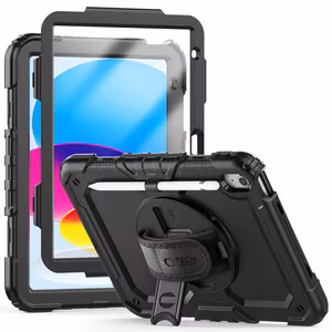 Tech-Protect Solid360 Suojakuori iPad 10.9" 2022:lle - musta