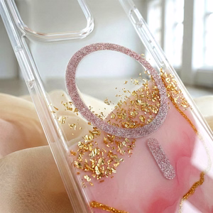 Epoxy Mag suojakuori iPhone 16 Pro Max 6,9" vaaleanpunainen