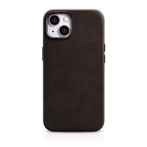 iCarer Öljyvaha Premium Nahkakotelo iPhone 14 Plus Magneettinen nahkakotelo MagSafe ruskea (WMI14220703-BN)