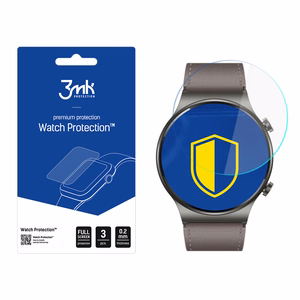Huawei Watch GT 2 Pro Classic – 3mk Watch Protection FlexibleGlass älykellon näytönsuoja