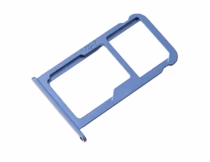 SIM card holder Huawei P9 (Dual) blue original (service pack)