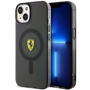 Ferrari FEHMP14MURKK iPhone 14 Plus 6.7" musta/musta hardcase Translucent Magsafe