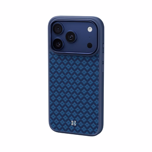Benks Magnetic Armor Pro Armor Grid Kevlar Suojakuori Metal Frame 600D (YB69) iPhone 17 Pro:lle sininen