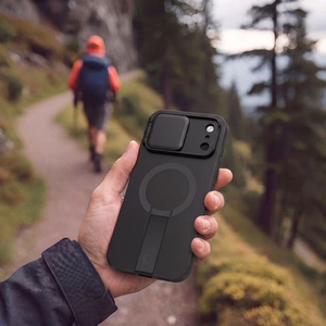 Tech-Protect Kevlar Aura MagSafe suojakuori malleille iPhone 18 Pro / 17 Pro, musta
