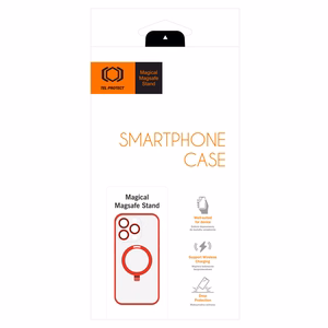 Tel Protect Magical Magsafe Stand Suojakuori iPhone 12:lle punainen