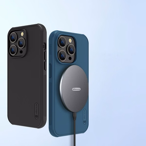 Kotelo Nillkin Super Frosted Shield Pro Magnetic Apple iPhone 14 Pro Max sininen