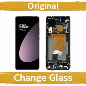 LCD-näyttö, yhteensopiva Xiaomi 12 (12S / 12X) kehyksellä / harmaa (Uusittu: Kiina)