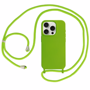 Strap Silicone Case for iPhone 13 Pro Max Design 1 Green