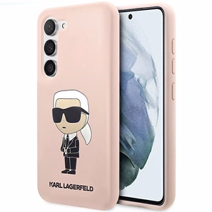 Karl Lagerfeld KLHCS23SSNIKBCP S23 S911 kovakuori vaaleanpunainen/vaaleanpunainen Silikoninen Ikonik