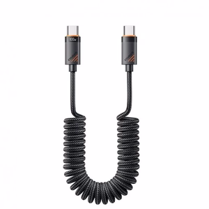 USB Kaapeli Essager Chuan musta 60W Type-C / Type-C 180cm