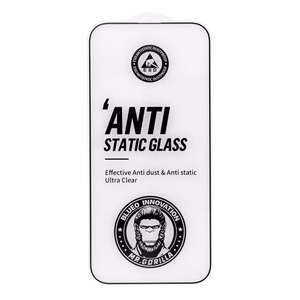 Mr. Monkey 5D Lasi Samsung Galaxy S26 musta (Anti-Static Strong HD)