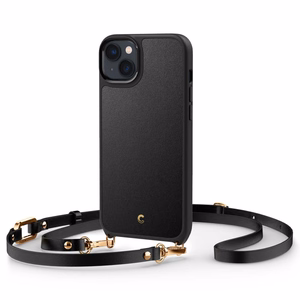 Spigen Cyrill Classic Charm Mag -kotelo, jossa on MagSafe iPhonelle 14 Plus - musta