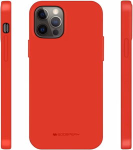 Mercury Soft Jelly Case Suojakuori Samsung S721 S24 FE:lle punainen