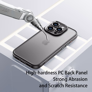 Rock Guard Touch Matte Series Suojakuori iPhone 16 Pro Max:lle harmaa