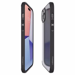 Spigen Ultra Hybrid iPhone 15 Plus Suojakuori - Musta