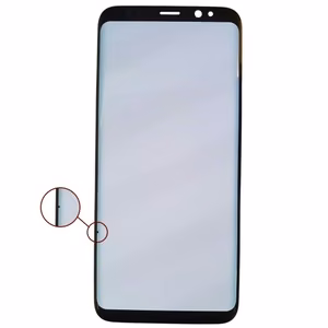 LCD Display Compatible Samsung G950 S8 Black (Refurbished: Telemax) (NoFrame version) (with defects 2)