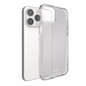 SBS D3O iPhone 15 Pro Suojakuori - läpinäkyvä