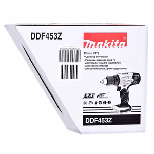 Makita DDF453Z -pora, 1,7 kg, musta/turkoosi